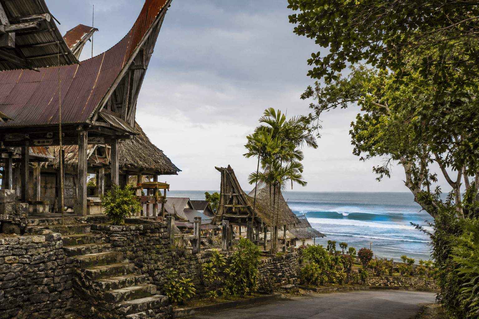 Nias culture for visiting surfers editorial cover