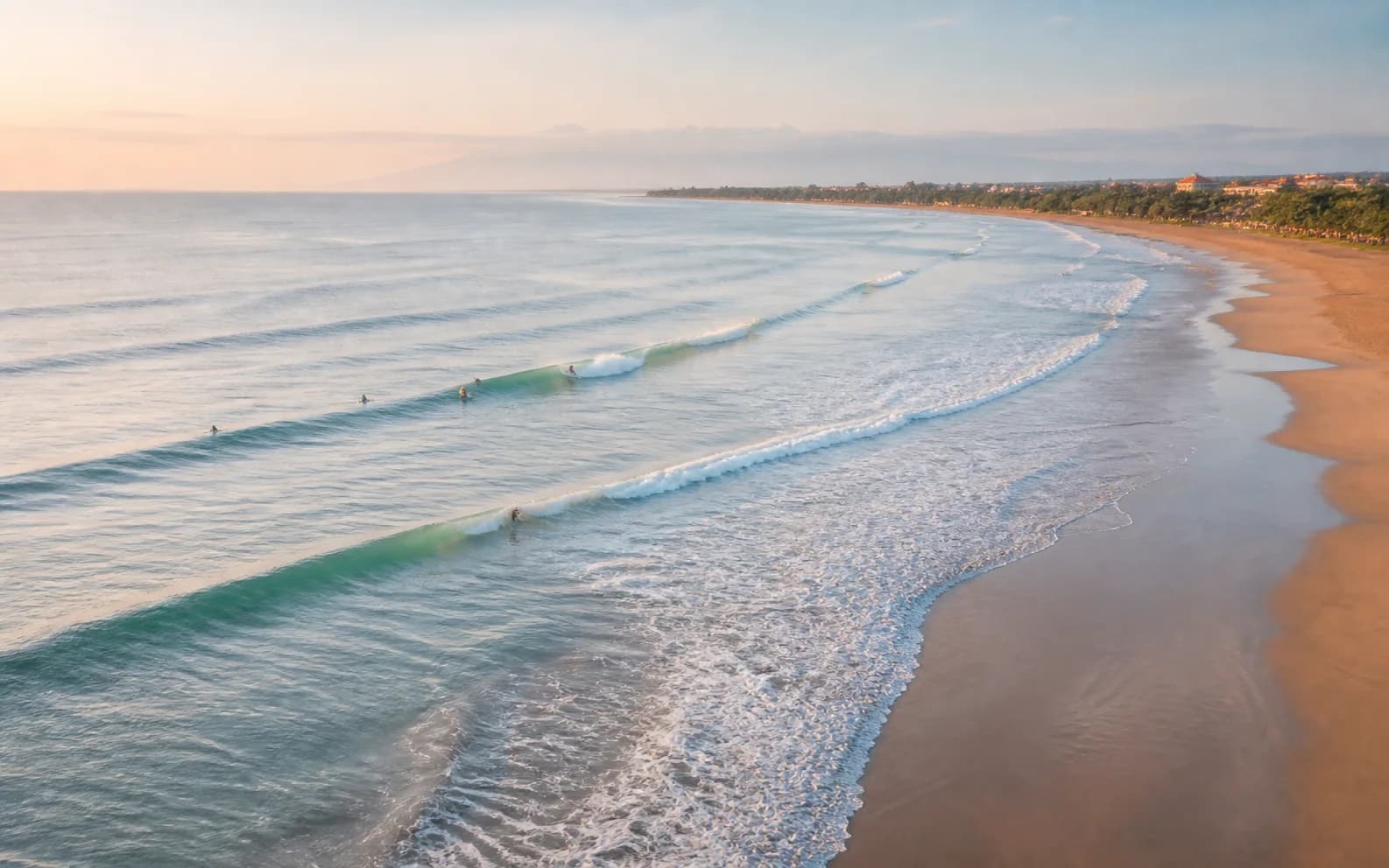 Kuta Beach, Surf Spot di Bali